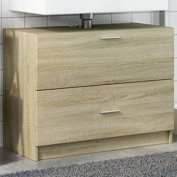 Gossi dulap de chiuveta, stejar sonoma, 78x37x59 cm, lemn prelucrat