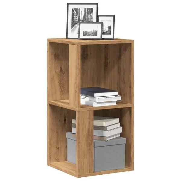 Gossi dulap de colt artisan stejar 33x33x67 cm lemn prelucrat