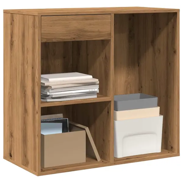 Gossi dulap de cosmetice artisan stejar 80x40x75 cm lemn prelucrat