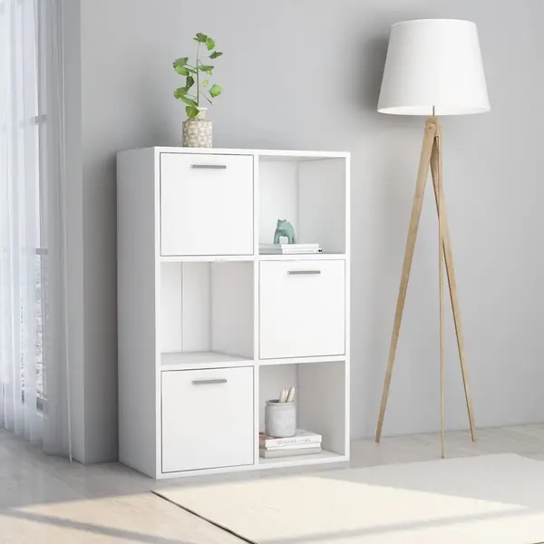 Gossi dulap de depozitare, alb, 60 x 29,5 x 90 cm, lemn prelucrat