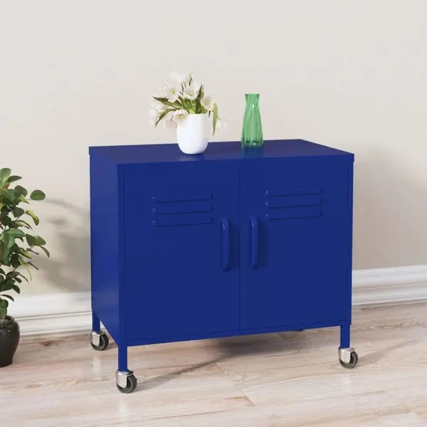 Gossi dulap de depozitare, bleumarin, 60x35x56 cm, otel