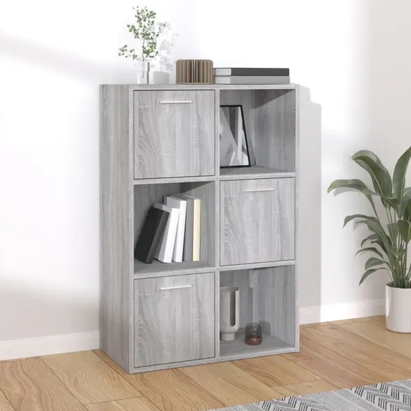 Gossi dulap de depozitare, gri sonoma, 60x29,5x90 cm