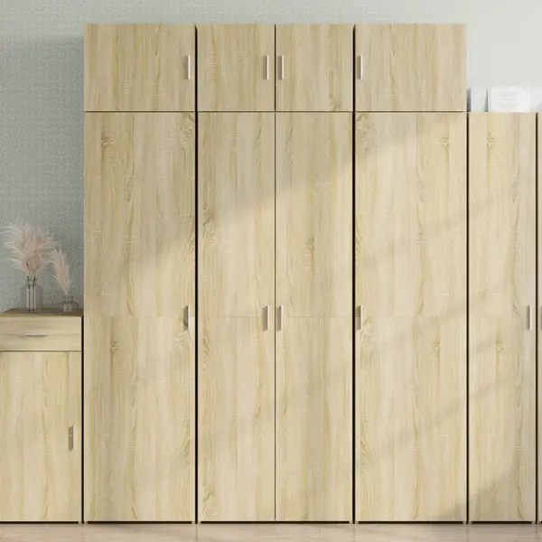 Gossi dulap de depozitare, stejar sonoma, 70x42,5x225, lemn prelucrat