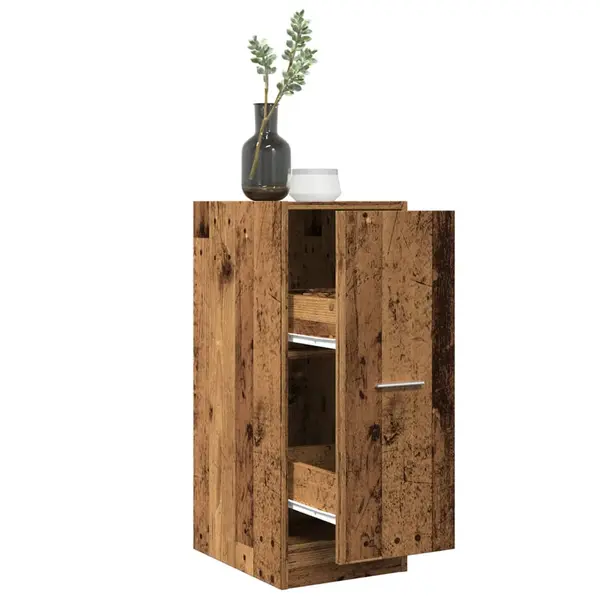 Gossi dulap de farmacie, lemn vechi, 30x41x77,5 cm, lemn prelucrat