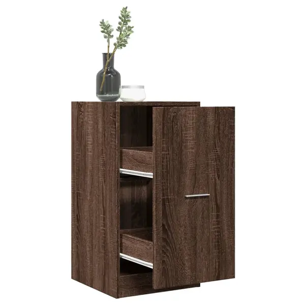 Gossi dulap de farmacie, stejar maro, 40x41x77,5 cm, lemn prelucrat