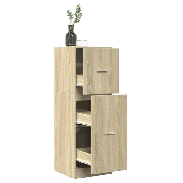 Gossi dulap de farmacie, stejar sonoma, 40x41x118 cm lemn prelucrat