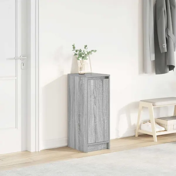 Gossi dulap de pantofi gri sonoma 29,5x34x76 cm lemn prelucrat