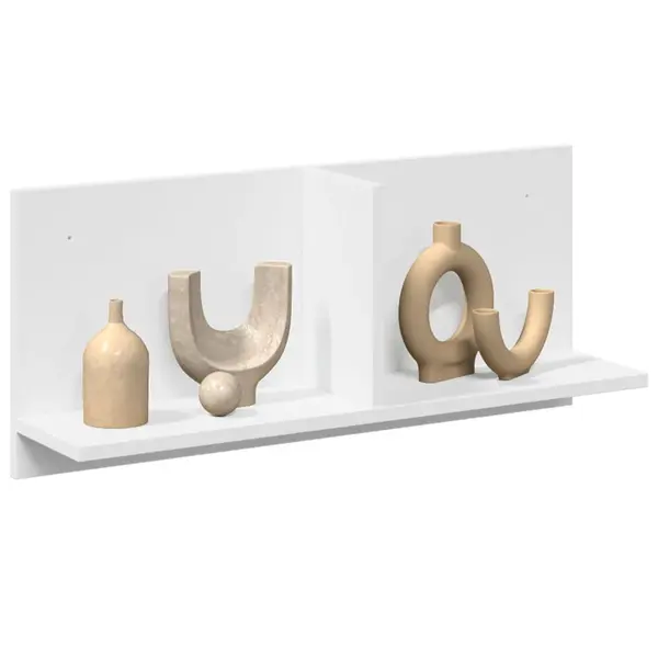 Gossi dulap de perete, alb, 70x16,5x30 cm, lemn prelucrat