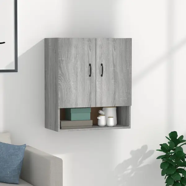 Gossi dulap de perete, gri sonoma, 60x31x70 cm, lemn compozit
