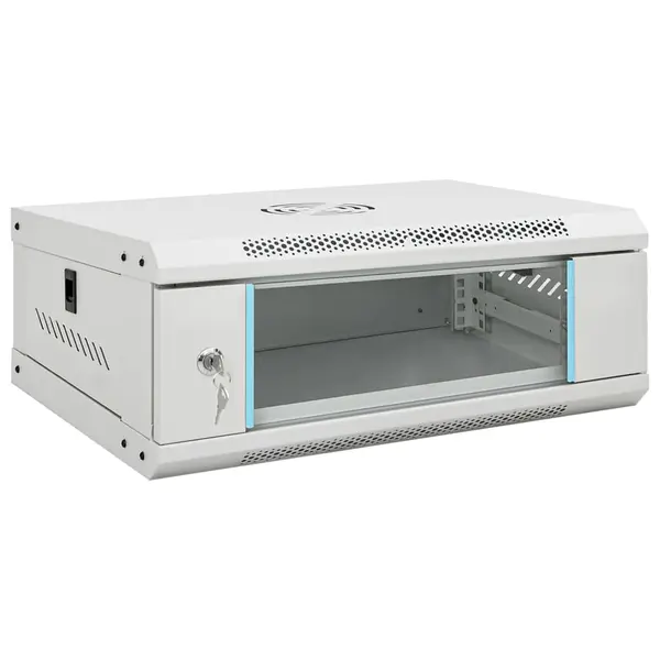 Gossi dulap de server montat pe perete, 4u, 19 ip20, 53x40x21 cm