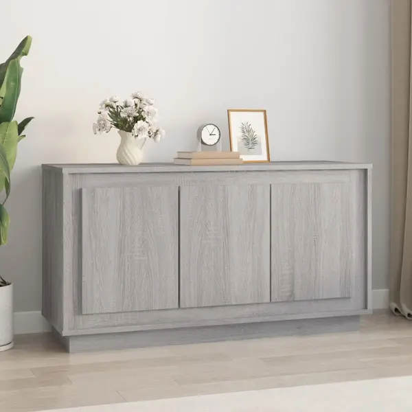 Gossi dulap, gri sonoma, 102x35x55 cm, lemn prelucrat