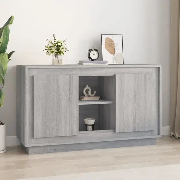Gossi dulap, gri sonoma, 102x35x60 cm, lemn compozit