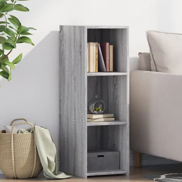 Gossi dulap, gri sonoma, 30x41x93 cm, lemn compozit