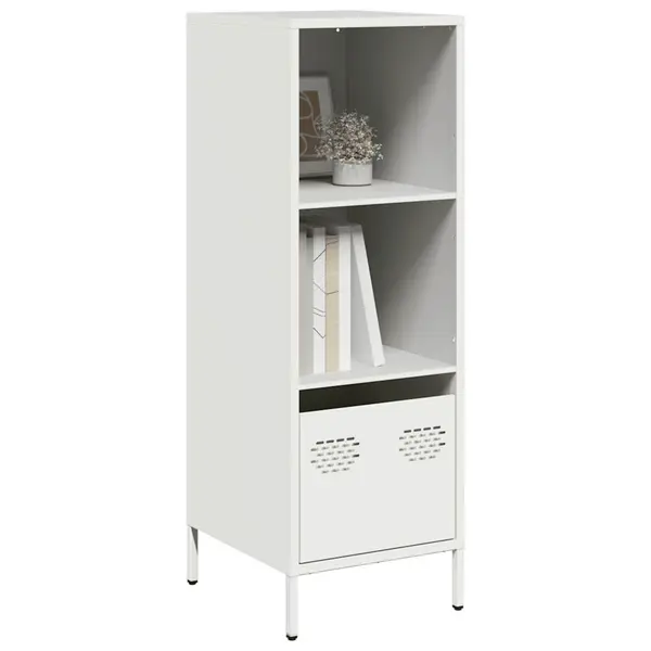 Gossi dulap inalt, alb, 35x39x103,5 cm, otel
