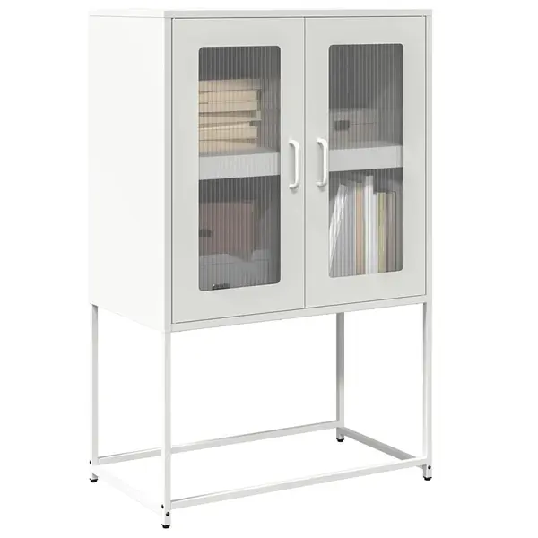 Gossi dulap inalt, alb, 68x39x107 cm, otel