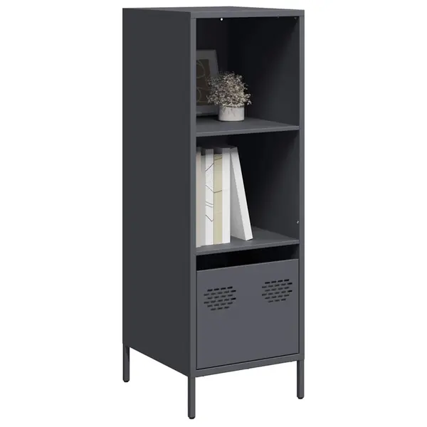 Gossi dulap inalt, antracit, 35x39x103,5 cm, otel