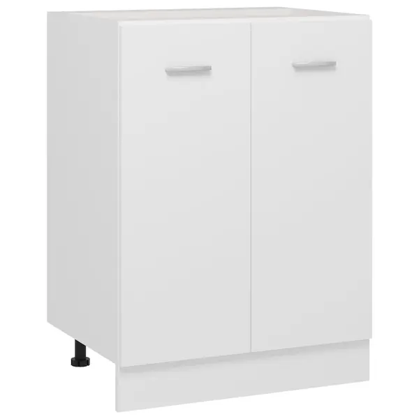 Gossi dulap inferior, alb, 60 x 46 x 81,5 cm, lemn prelucrat