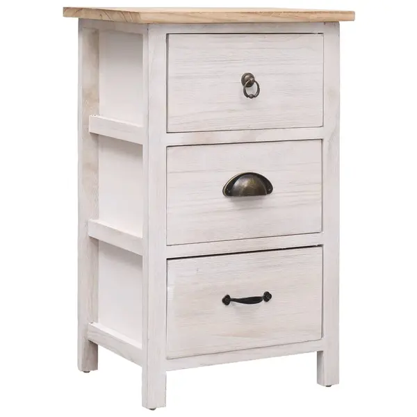 Gossi dulap lateral, 35 x 25 x 57 cm, lemn de paulownia