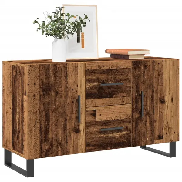 Gossi dulap, lemn vechi, 100x36x60 cm, lemn prelucrat