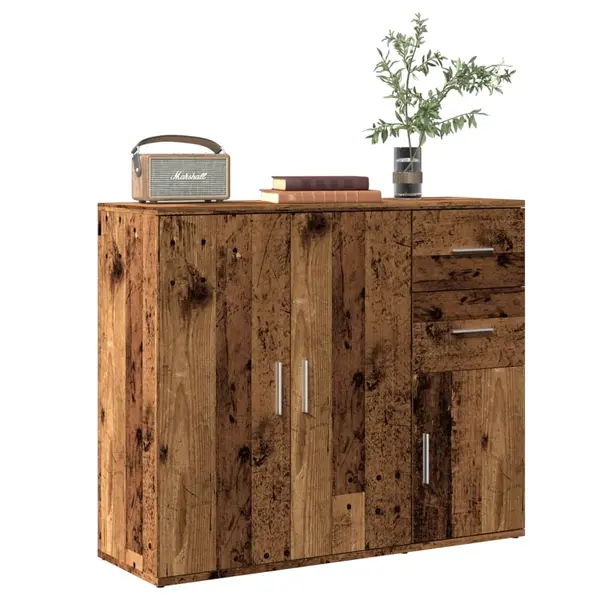 Gossi dulap, lemn vechi, 91x29,5x75 cm, lemn prelucrat