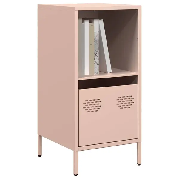 Gossi dulap, roz, 35x39x73,5 cm, otel laminat la rece