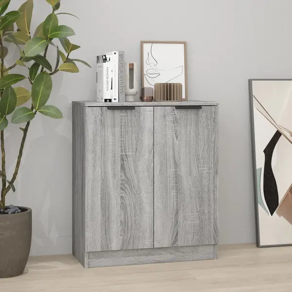 Gossi dulap, sonoma gri, 60x30x70 cm, lemn prelucrat