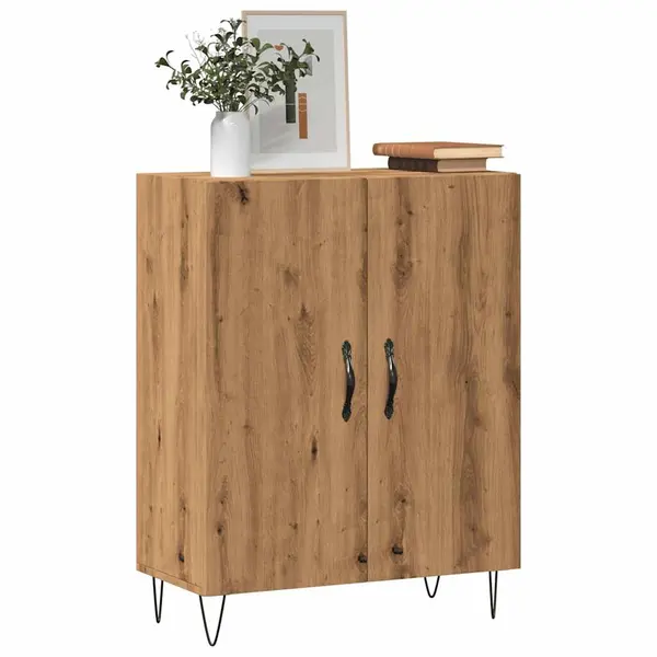 Gossi dulap, stejar artizanal, 69,5x34x90 cm, lemn prelucrat