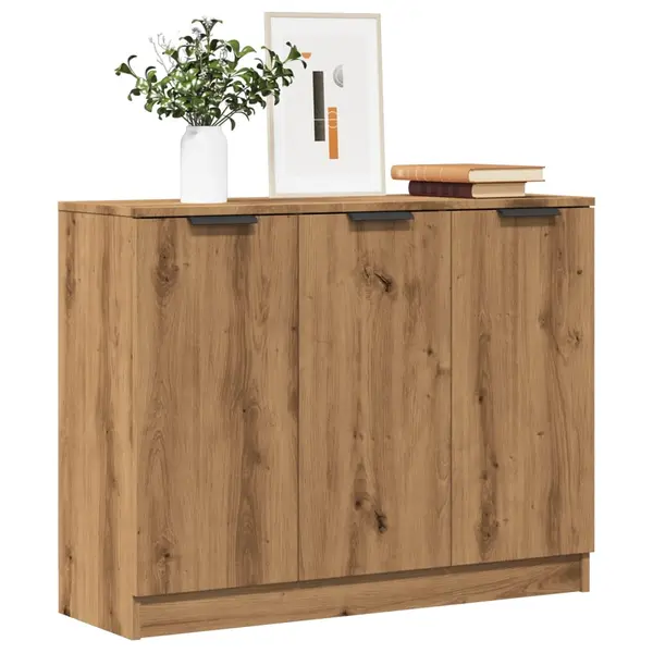 Gossi dulap, stejar artizanal, 90,5x30x70 cm, lemn prelucrat
