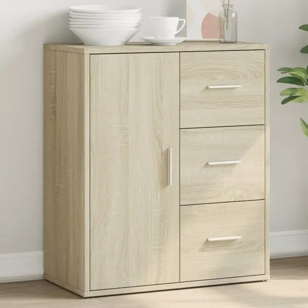 Gossi dulap, stejar sonoma, 60x31x70 cm, lemn prelucrat