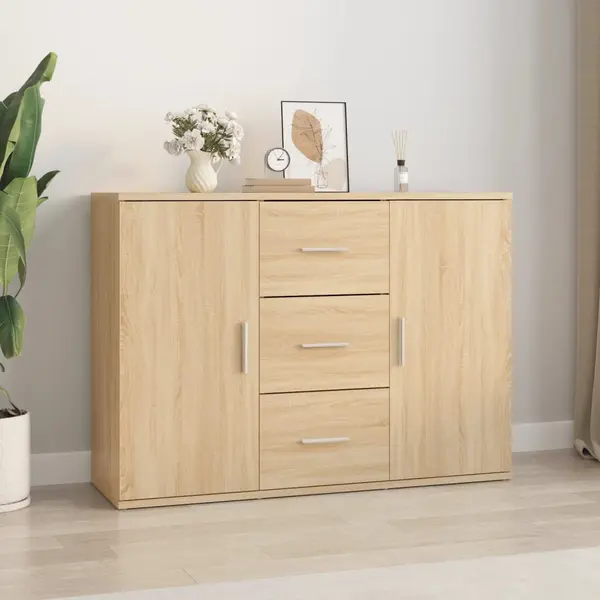 Gossi dulap, stejar sonoma, 91x29,5x65 cm, lemn compozit
