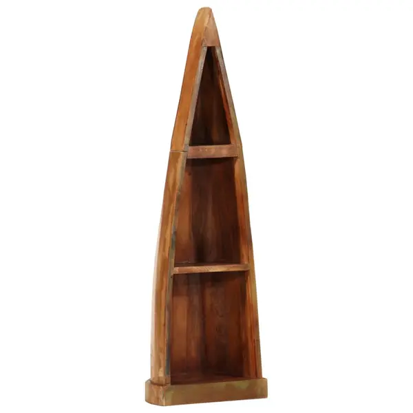 Gossi dulap tip barca, 39x27x127 cm, lemn masiv reciclat