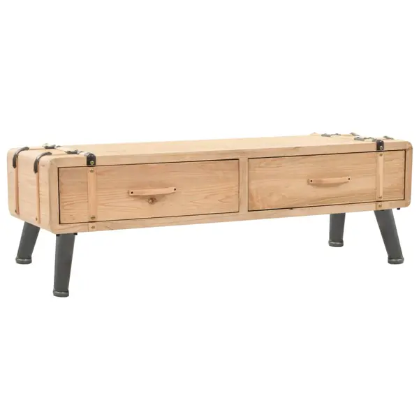 Gossi dulap tv din lemn masiv de brad, 120x33x35 cm
