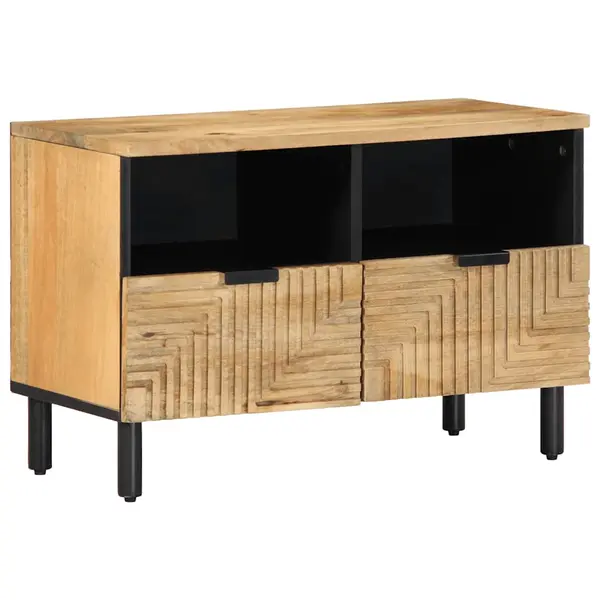 Gossi dulap tv maro 70x33x46 cm lemn masiv de mango