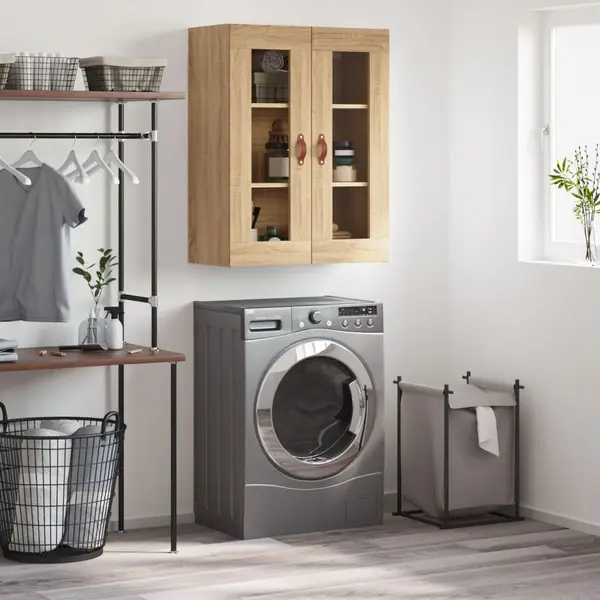 Gossi dulap tv montat pe perete, stejar sonoma, 69,5x34x90 cm