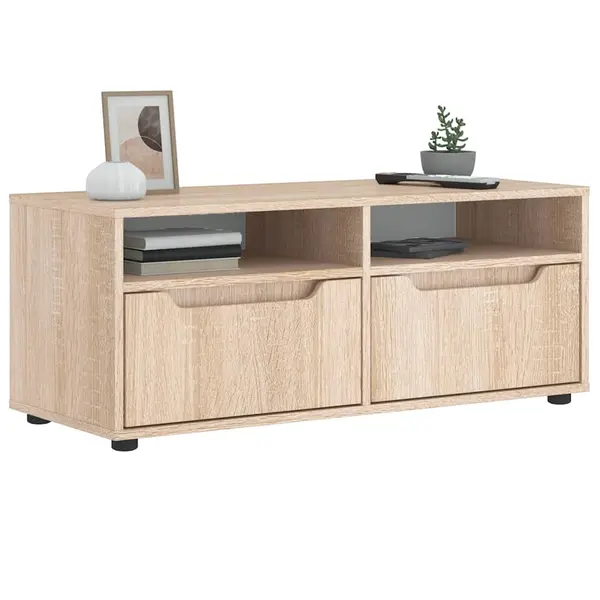 Gossi dulap tv „visnes” stejar sonoma 100x40x38 cm lemn prelucrat