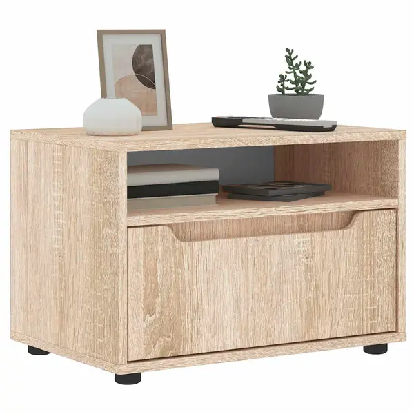 Gossi dulap tv „visnes” stejar sonoma 60x40x38 cm lemn prelucrat