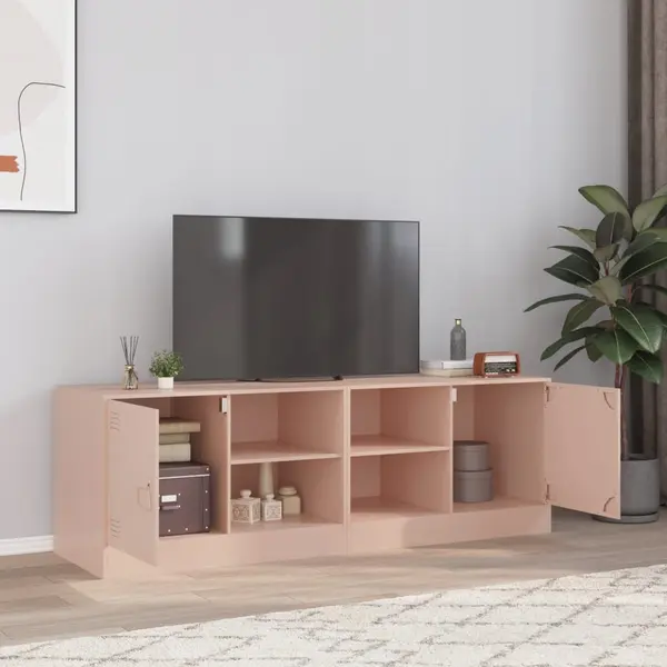 Gossi dulapuri tv 2 buc roz 67x39x44 cm otel