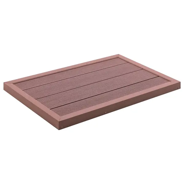 Gossi element de podea pentru dus solar, 101 x 63 x 5,5 cm, wpc
