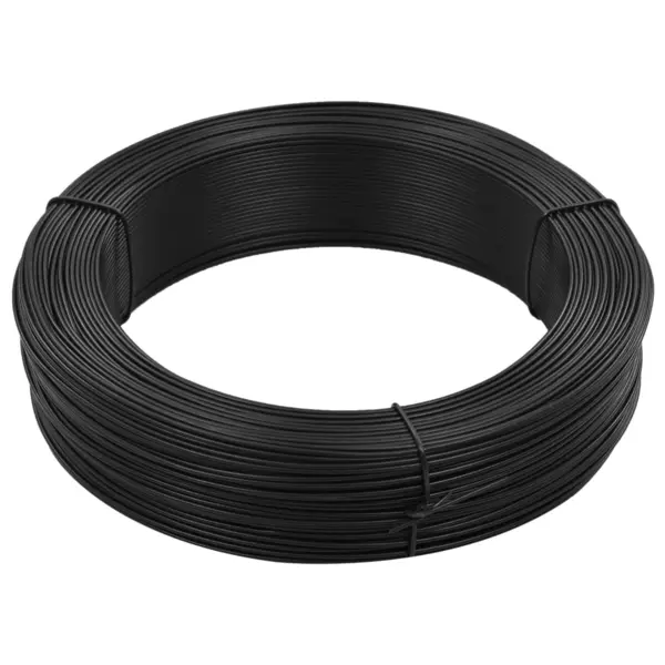 Gossi fir de tensionare pentru gard 250 m 0,9/1,4 mm, antracit, otel