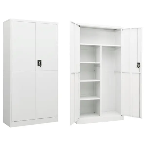 Gossi fiset, alb, 90x40x180 cm, otel