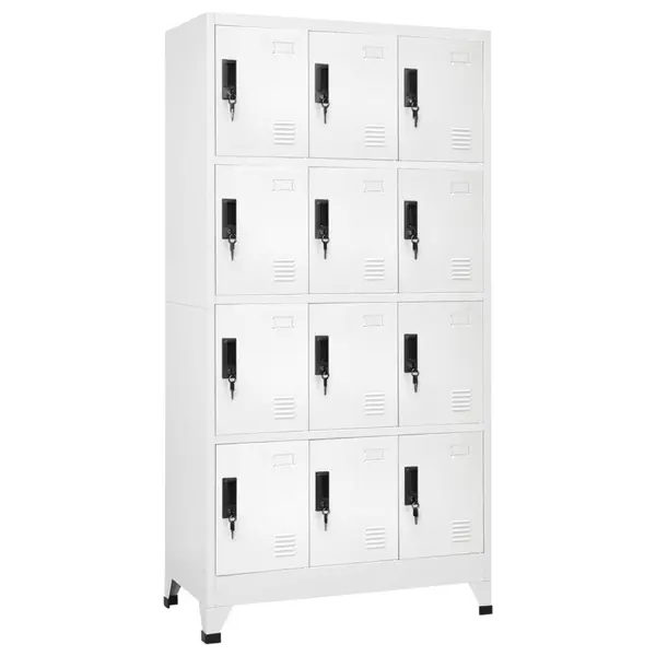 Gossi fiset, alb, 90x45x180 cm, otel