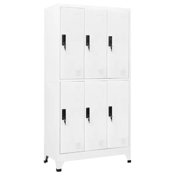 Gossi fiset, alb, 90x45x180 cm, otel