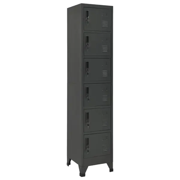Gossi fiset, antracit, 38x40x180 cm, otel