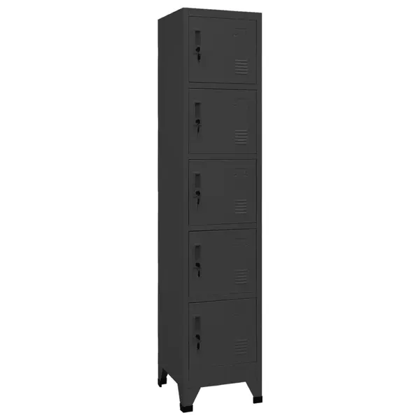 Gossi fiset, antracit, 38x40x180 cm, otel