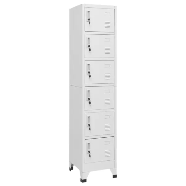 Gossi fiset, gri deschis, 38x40x180 cm, otel