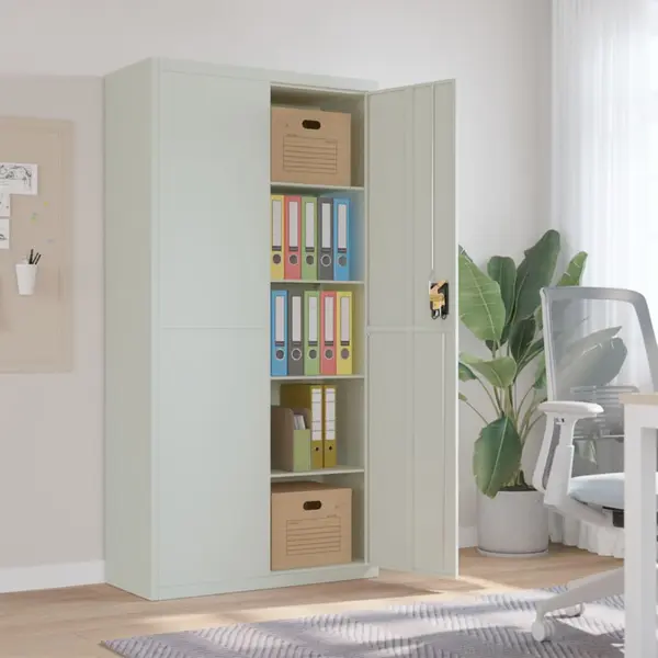 Gossi fiset, gri deschis, 90x40x180 cm, otel