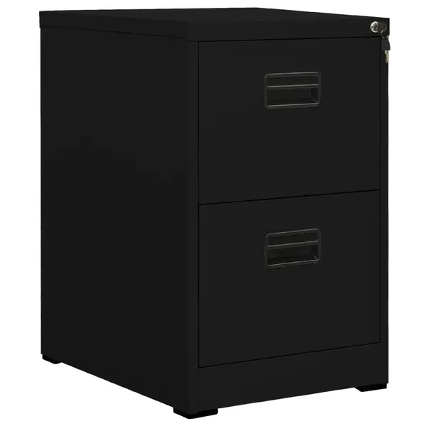 Gossi fiset, negru, 46x62x72,5 cm, otel