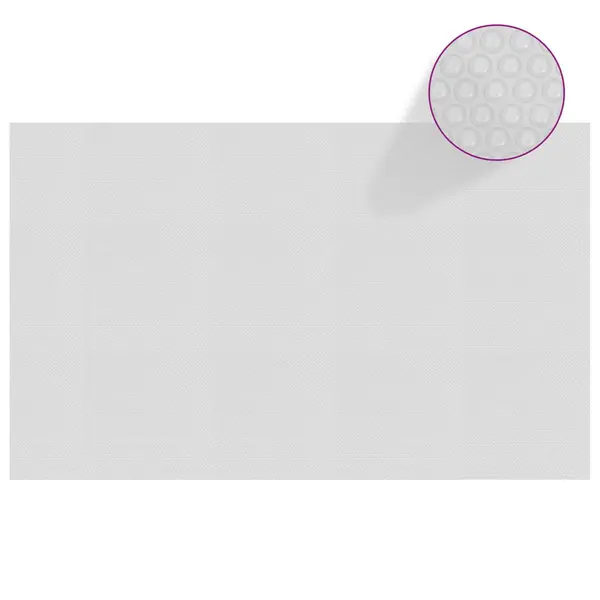 Gossi folie solara plutitoare de piscina, gri, 260 x 160 cm, pe