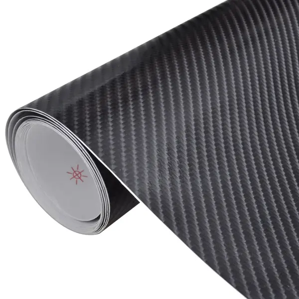 Gossi folii auto 4d, 2 buc., negru, 100x150 cm + 50x150 cm