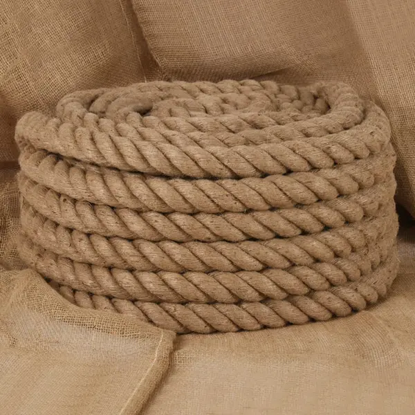 Gossi funie de iuta, 5 m lungime, 50 mm grosime